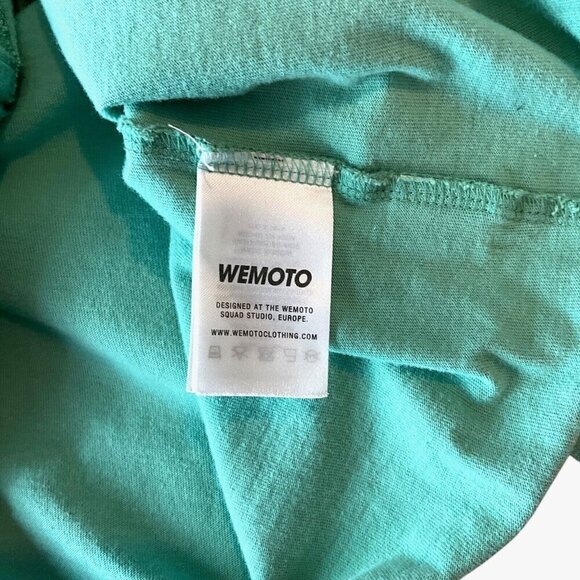 WEMOTO T Shirt Size S Green Lounge Chair Short Sleeve 100% Cotton Tee Men's - Picture 6 of 9